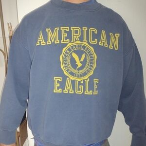 American Eagle Blue Sweatshirt